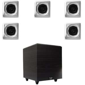   25 Home Surround Sound Speakers w/15 Powered Sub Electronics