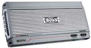 Boss NX3000.2 Onyx 3000 Watt 2 Channel Mosfet Bridgeable Amplifier with Remote