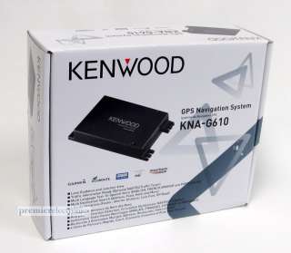 Kenwood KNA G610 Remote Mount Navigation for 2010 Kenwood Multimedia 