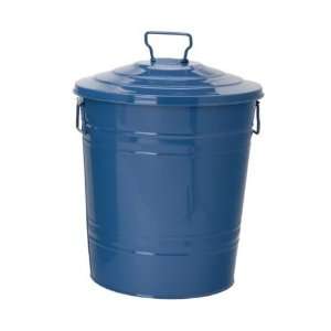   5802E B Steel 16 Gallon Storage Container, Blue Patio, Lawn & Garden