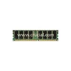  Crucial Memory   4 GB ( 2 X 2 GB )   DIMM 240 pin   DDR2 