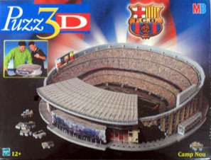 Camp Nou 3D Puzzle Puzz3D, Instructions Only  
