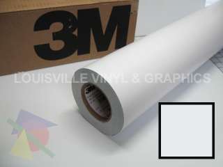 Roll 24 X 10 White Matte 3M ScotchCal Graphic & Sign Cutting Vinyl 
