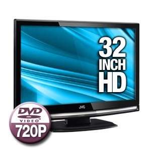  JVC LT32D200 32 LCD HDTV with DVD Combo   720p, 1366x768 