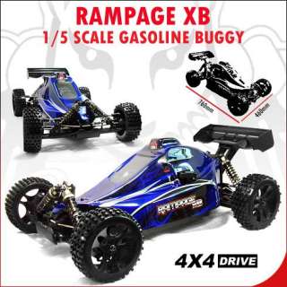 Scale Redcat Rampage XB Gas 4WD Buggy RTR In Stock  