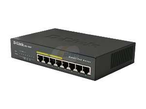 Link DGS 1008P 8 port Gigabit Ethernet POE Switch 10/100/1000Mbps 8 x 