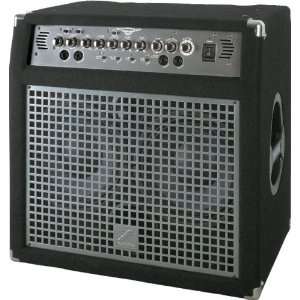   XS400TC 400 Watt 2X10 Bass Combo Amplifier, Black Musical Instruments