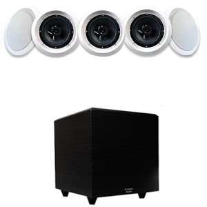  Acoustic Audio HTi6c Home Surround Sound System w/5 6.5 