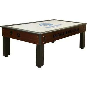  Chicago Blackhawks Air Hockey Table Cinnamon Sports 