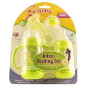 NUBY Baby Infant Feeding Set   All in one Infa Feeder 048526015603 