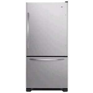  Amana Stainless Look Bottom Freezer Freestanding Refrigerator 