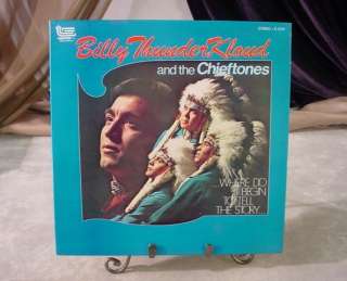   & THE CHIEFTONES LP Record American Indian Music Songs S 2010  