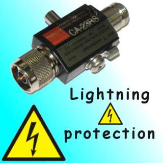 Lightning Protection for Antenna Systems up to 2500 MHz