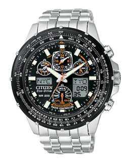 Citizen Watch, Mens Skyhawk Atomic Stainless Steel Bracelet JY0000 