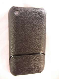 Apple iPhone Case Elan Form 3G 3GS Black Leather Skin  