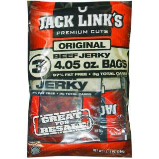 12.15 oz. Jack Links Beef Jerky  meat snack Bulk Candy  