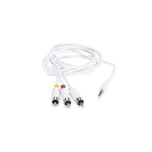  TV AV RCA Cable Adapter For Apple iPod Video Photo 30GB 