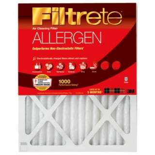 3M Filtrete Ultra Pure 14X20 Air Filter 4 pk.