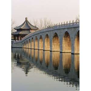 Seventeen Arch Bridge, Kunming Lake, Summer Palace, Beijing, China 