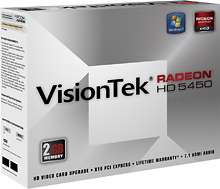 NEW   VisionTek ATI Radeon HD 5450 2GB DDR3 PCI Express 900356 
