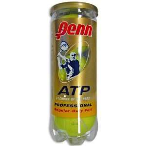  Penn ATP Tour Regular Duty Tennis Balls   1 Can Sports 