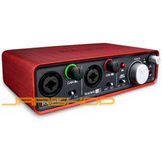 Focusrite Scarlett 2i2 USB Audio Interface   Brand New  