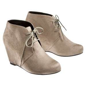 Target Mobile Site   Womens Mossimo® Patty Wedge Boot   Taupe