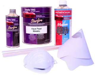 Aqua Pearl Metallic Urethane Acrylic Paint Kit  
