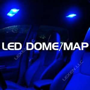 Super Bright Blue Color 2x 12 12v LED Car Interior Dome Lights Panel 