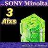 Camera Hot Shoe 3 Axis Bubble Spirit Level Sony Minolta  