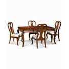    Style 5 Piece Dining Set Rectangular Dining Table and 4 Side Chairs