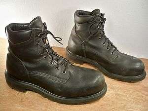 Vintage Red Wing Steel Toe Leather Shell #3507 Mens Work Riding Boots 