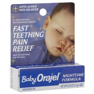  Baby Orajel Fast Teething Pain Relief, Nighttime Formula 