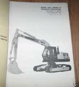 Case 980 Series B Crawler Excavator Parts Catalog  