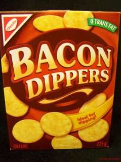 CHRISTIE BACON DIPPERS CRACKERS 225G SEALED BOX  