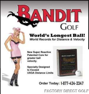 Now play the same hole with the Bandit Maximum Distance Golf Ball