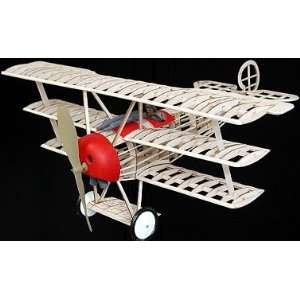 Guillow Fokker DR1 Triplane Balsa Wood Kit Toys & Games