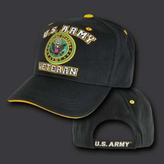   Military Combat Retired Veteran Vet USA Baseball Cap Caps Hat Hats