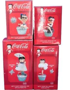 Betty Boop Coca Cola Coke Four Season Mini Boxes Vandor  