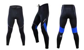 2011 SOBIKE Cycling Thermal Tights Pants Cruise Blue  