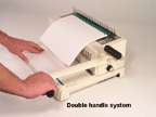   1E Electric Plastic Binding Combs Punching & Manual Binding Machine