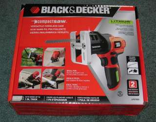 NEW BLACK AND DECKER LITHIUM ION COMPACT JIG SAW  