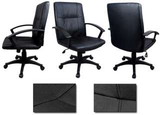 New Black Executive Office Leather Computer Desk Chair  