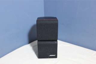 Bose Acoustimass Redline Double Cube Speaker Black Single  