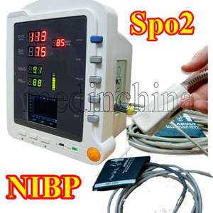 Blood Pressure Patient Monitor NIBP, Spo2, Pulse Rate J  