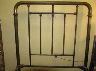 Victorian~Antique Brass Bed~Full Size  