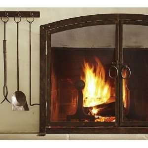  Pottery Barn Iron Ring Fireplace Collection