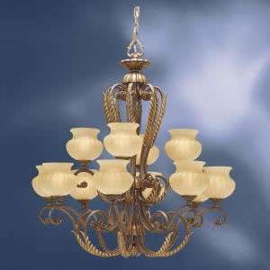 Kichler Eminence 12 Light 2 Tier Chandelier 1694BRL  