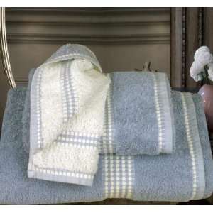  European Cotton Terry Hand Towel & Two Bath Towels, Faccia 
