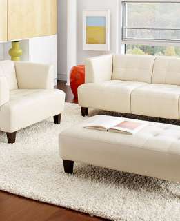 Alessia Leather Sofa Living Room Furniture Sets & Pieces   furniture 